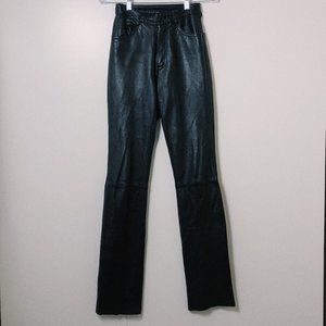 Collezione SA 90’s 80s VINTAGE leather pants